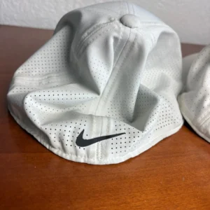 2 Nike Tiger Woods TW Golf Hats White Dri-Fit ADV Legacy91 & Classic99 – photo 5