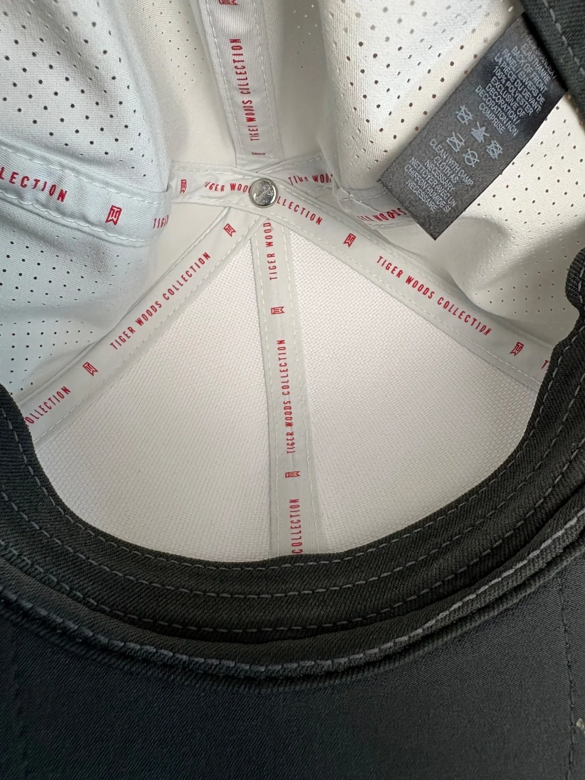 2 Nike Tiger Woods TW Golf Hats White Dri-Fit ADV Legacy91 & Classic99 – photo 8