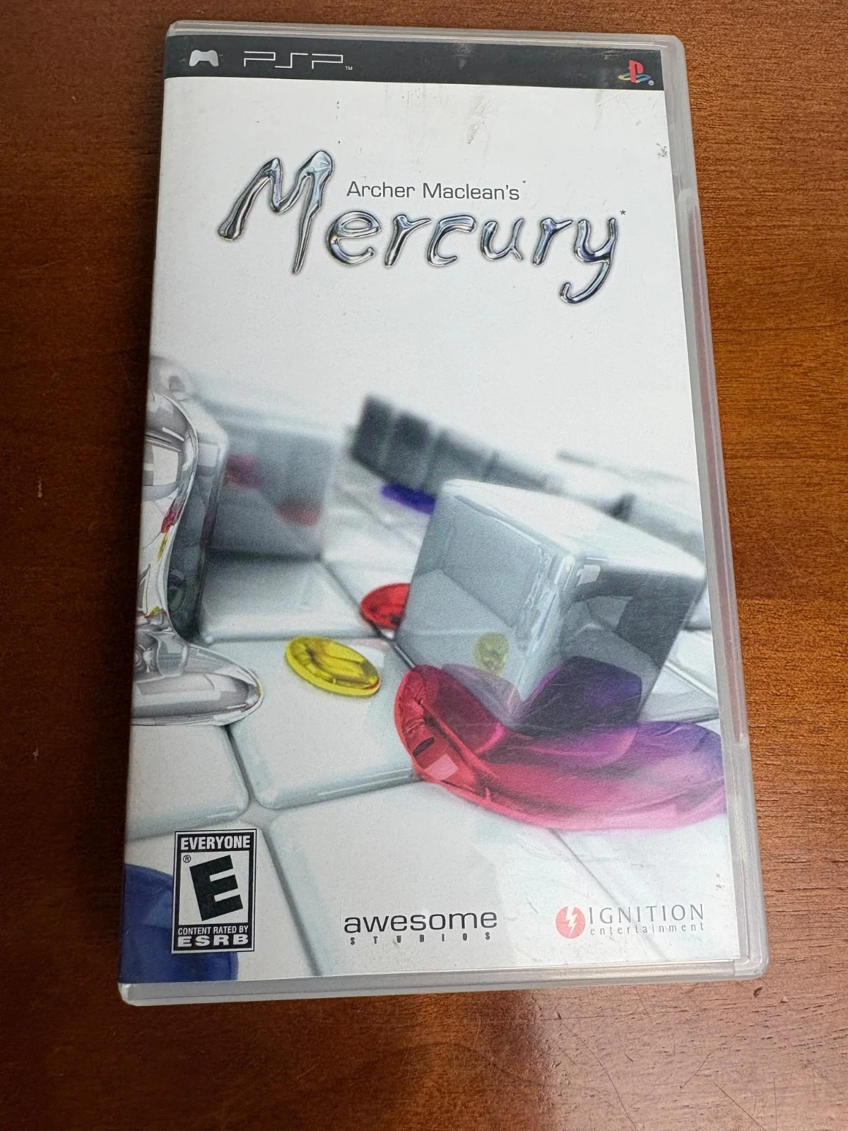 Archer MacLean's Mercury (Sony PSP, 2005) CIB & TESTED