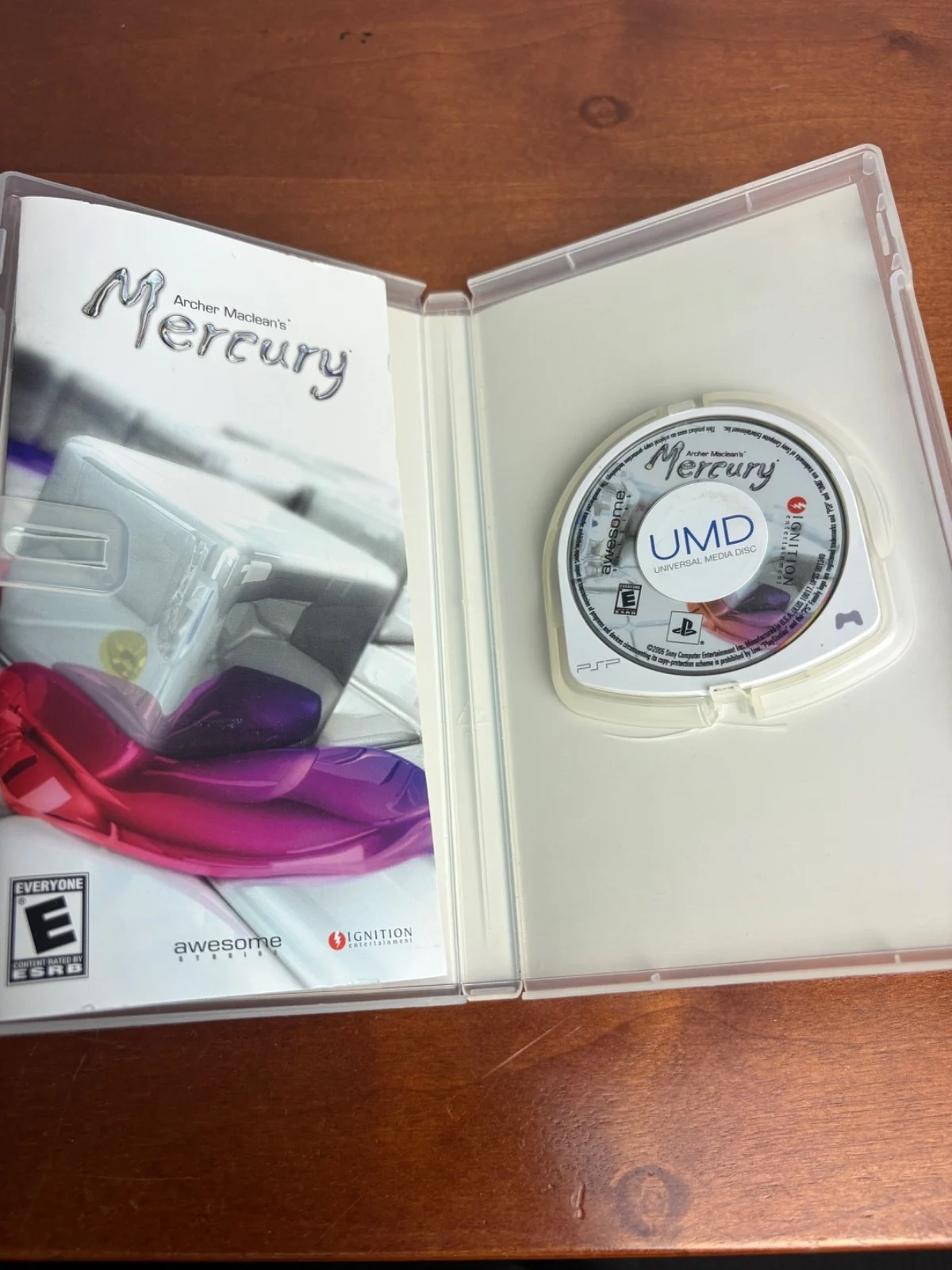 Archer MacLean's Mercury (Sony PSP, 2005) CIB & TESTED – photo 3
