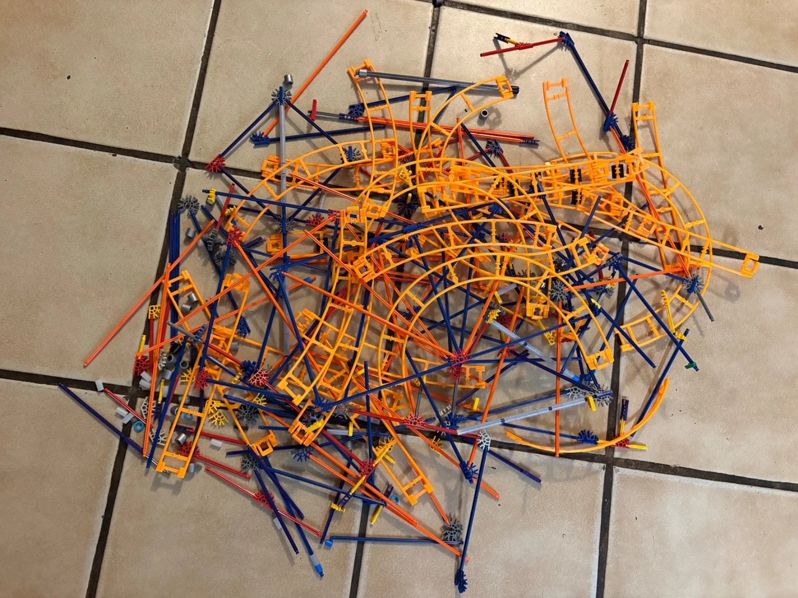 K'NEX Panther Attack Roller Coaster Building Set 34047 with Motor & Manual Works – photo 3