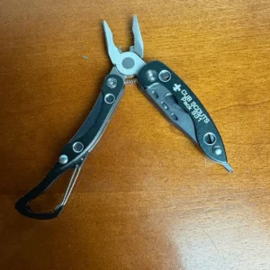 Cub Scouts Pack 931 Multi-Tool Pocket Knife Carabiner Pliers & Sheath Black – photo 4