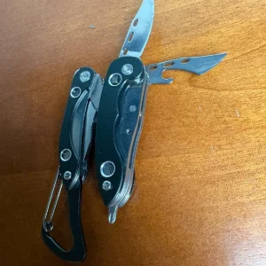 Cub Scouts Pack 931 Multi-Tool Pocket Knife Carabiner Pliers & Sheath Black – photo 5