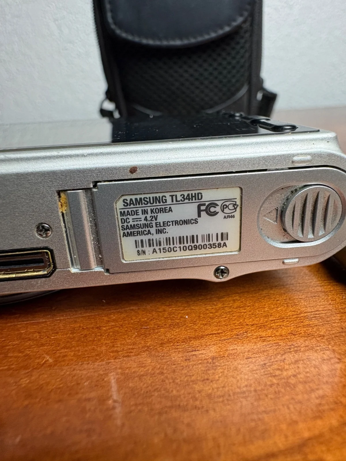 Samsung TL34HD Silver Digital Camera 14.7MP Schneider-Kreuznach Lens - Untested – photo 5