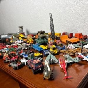 VTG Diecast Lot Matchbox Hot Wheels Tonka Military Planes Tanks Trucks