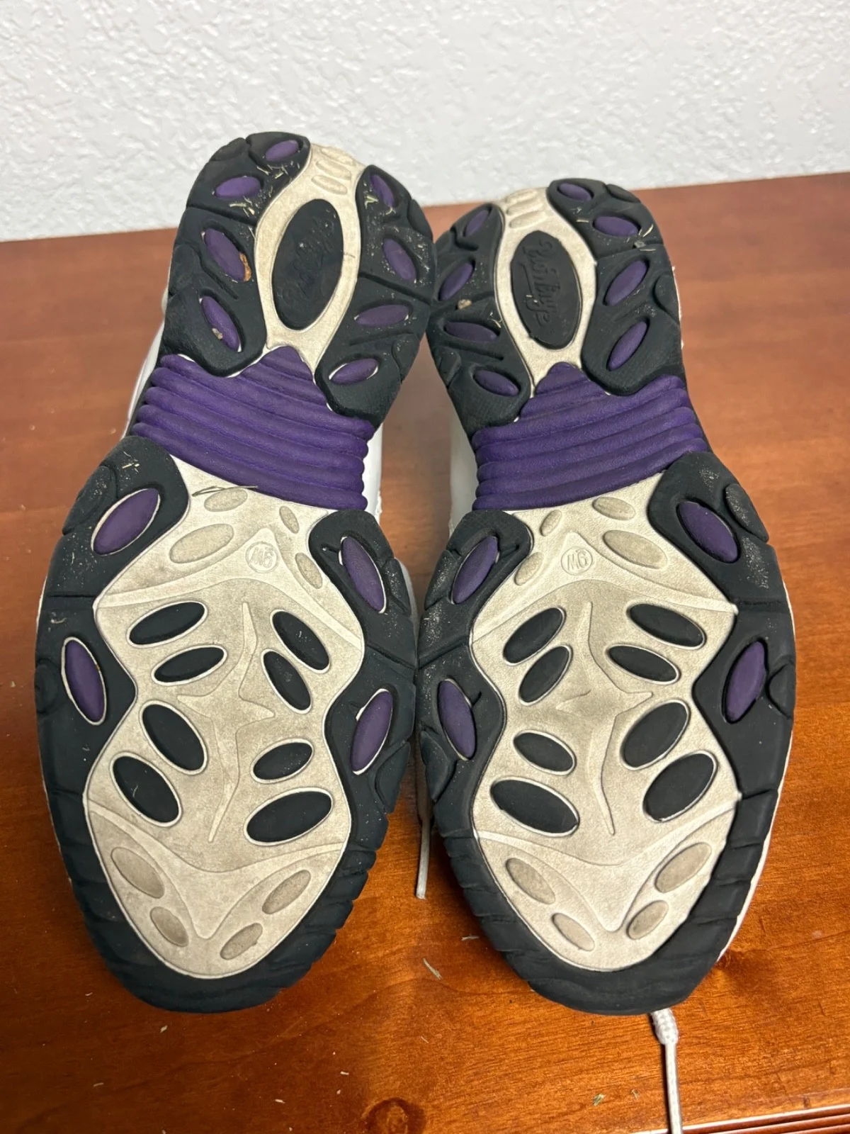 Pro Wings Sneakers Women's 9W White Purple Chunky 90s Y2K Running Shoes – photo 13