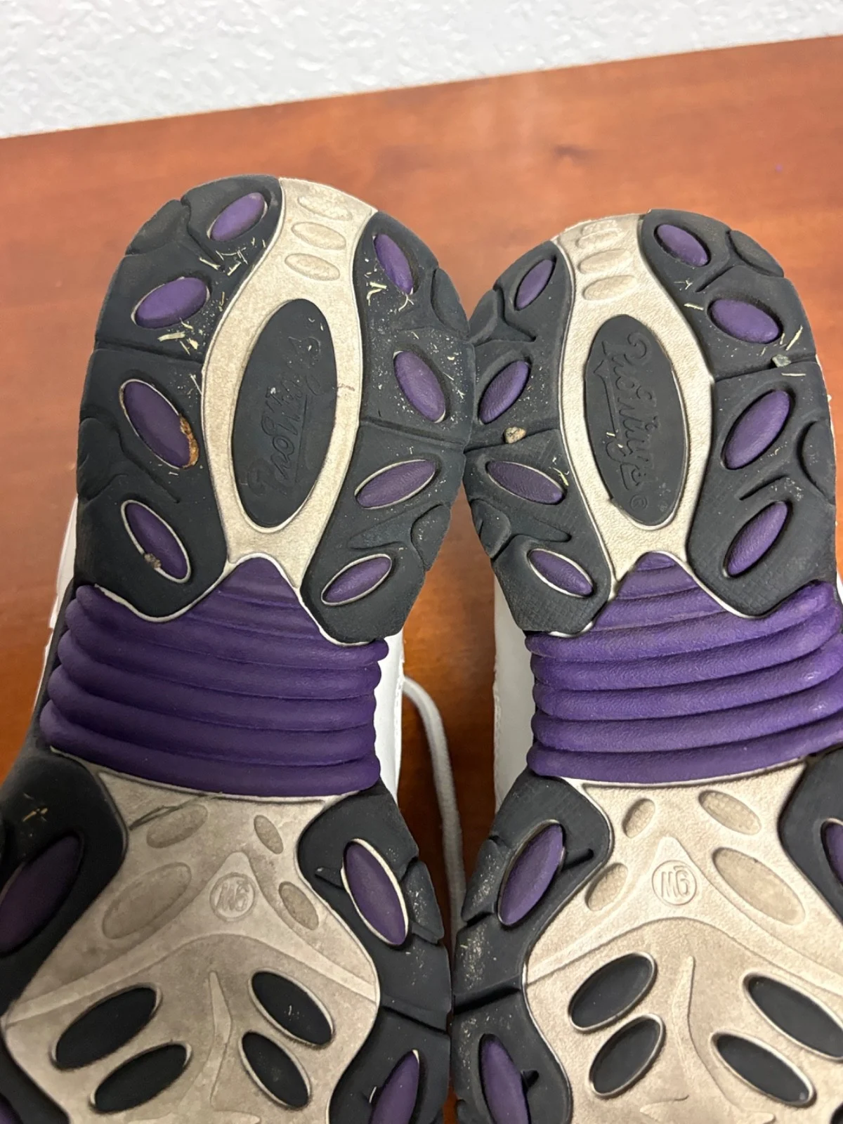 Pro Wings Sneakers Women's 9W White Purple Chunky 90s Y2K Running Shoes – photo 14