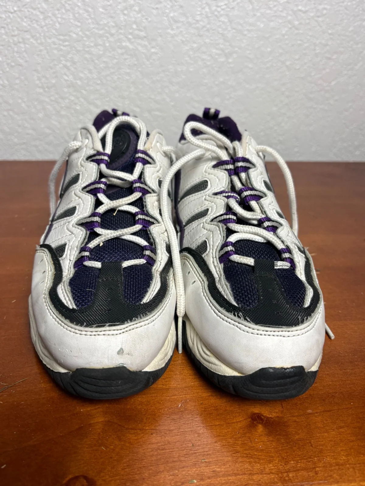 Pro Wings Sneakers Women's 9W White Purple Chunky 90s Y2K Running Shoes – photo 2