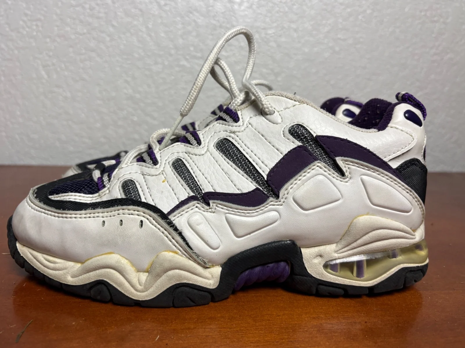 Pro Wings Sneakers Women's 9W White Purple Chunky 90s Y2K Running Shoes – photo 6