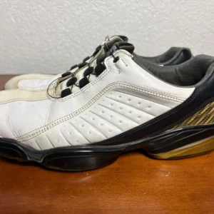 FootJoy Golf Shoes Mens 10.5 M White Black BOA Lacing System Cleated 53238 – photo 6