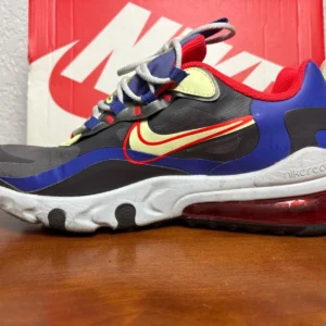 Nike Air Max 270 React GS Thunder Grey Barely Volt CT1630-001 Size 7Y Sneakers – photo 8