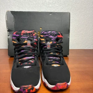 Jordan B'Loyal GS Black Orange Purple Tiger Print Boys Size 7Y w/ Box – photo 5