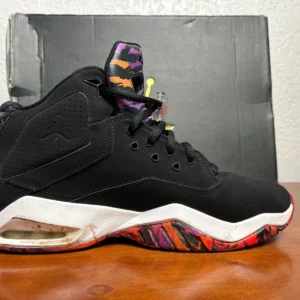 Jordan B'Loyal GS Black Orange Purple Tiger Print Boys Size 7Y w/ Box – photo 6