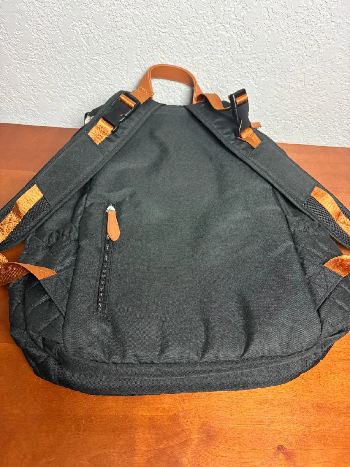 Kaiser Permanente Multifunction Black Diaper Bag Backpack Baby Changing Ba – photo 11
