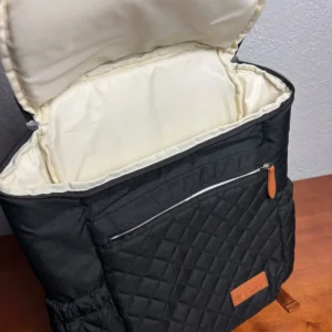 Kaiser Permanente Multifunction Black Diaper Bag Backpack Baby Changing Ba – photo 6