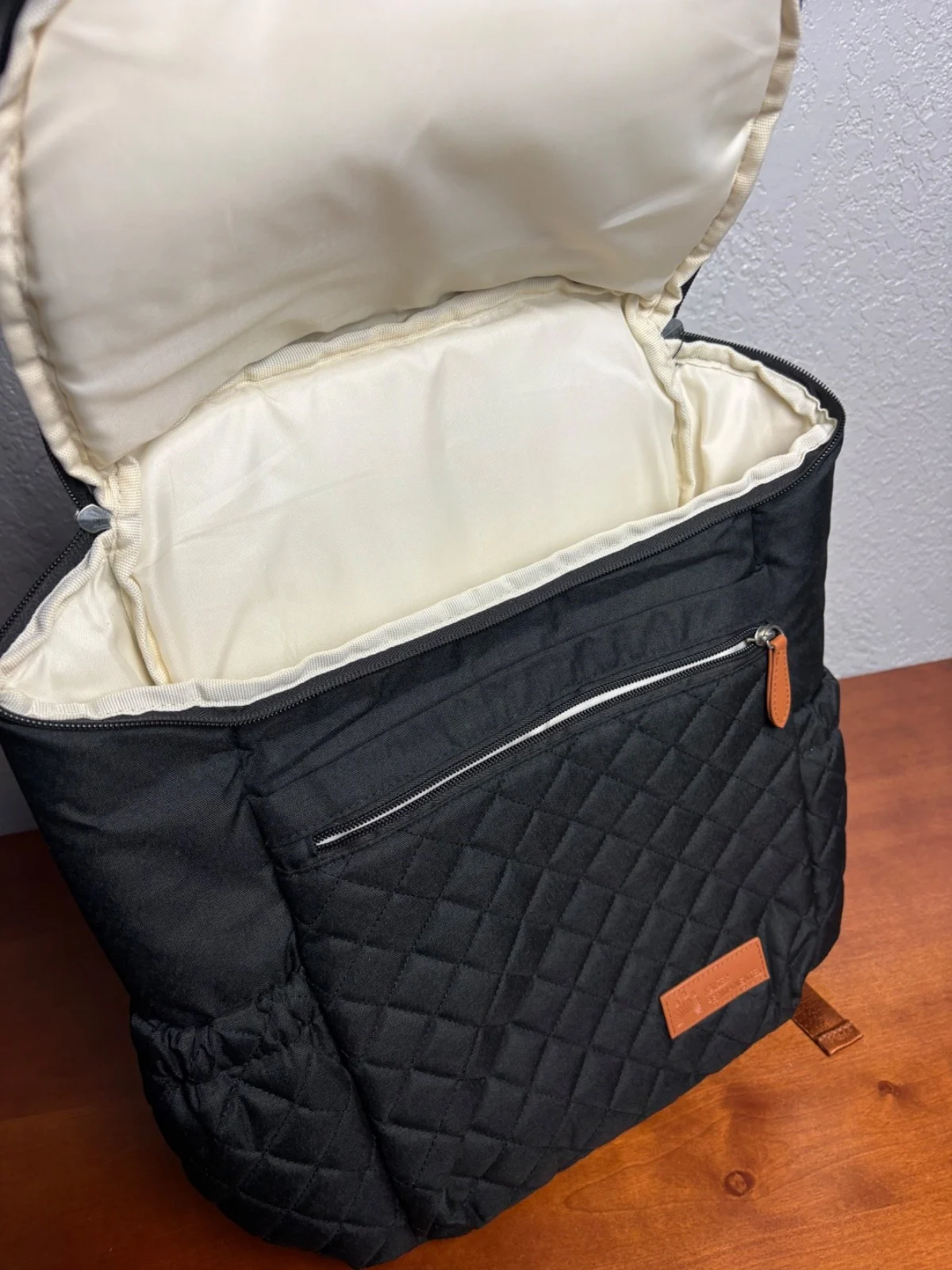Kaiser Permanente Multifunction Black Diaper Bag Backpack Baby Changing Ba – photo 6