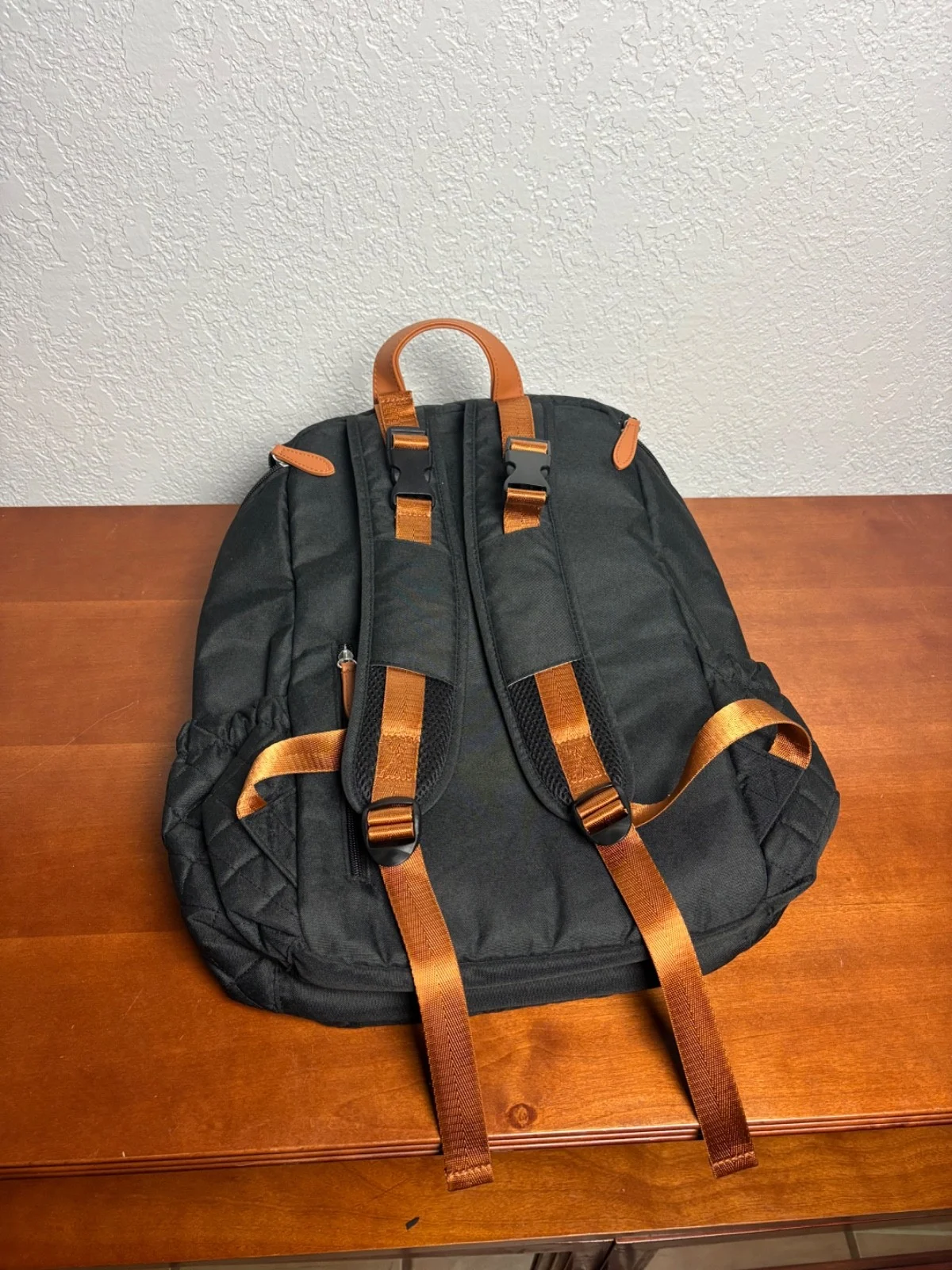 Kaiser Permanente Multifunction Black Diaper Bag Backpack Baby Changing Ba – photo 9