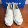 Nurse Mates Shoes Womens Size 9.5 White Leather Lace Up Comfort Nursing Oxford