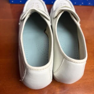 Nurse Mates Shoes Womens Size 9.5 White Leather Lace Up Comfort Nursing Oxford – photo 9