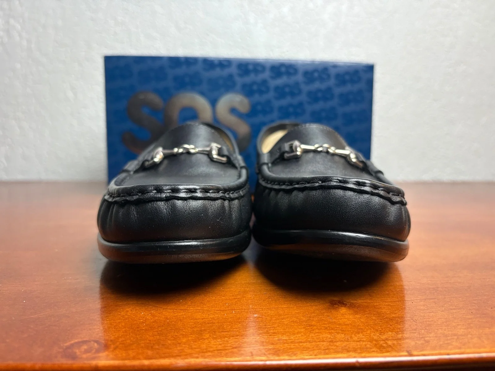 SAS Metro Women's 9.5 N Black Leather Bit Loafers Made in USA Comfort Shoes – photo 2