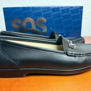 SAS Metro Women's 9.5 N Black Leather Bit Loafers Made in USA Comfort Shoes – photo 3