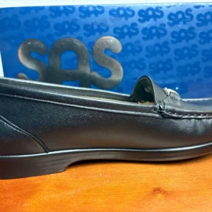 SAS Metro Women's 9.5 N Black Leather Bit Loafers Made in USA Comfort Shoes – photo 4