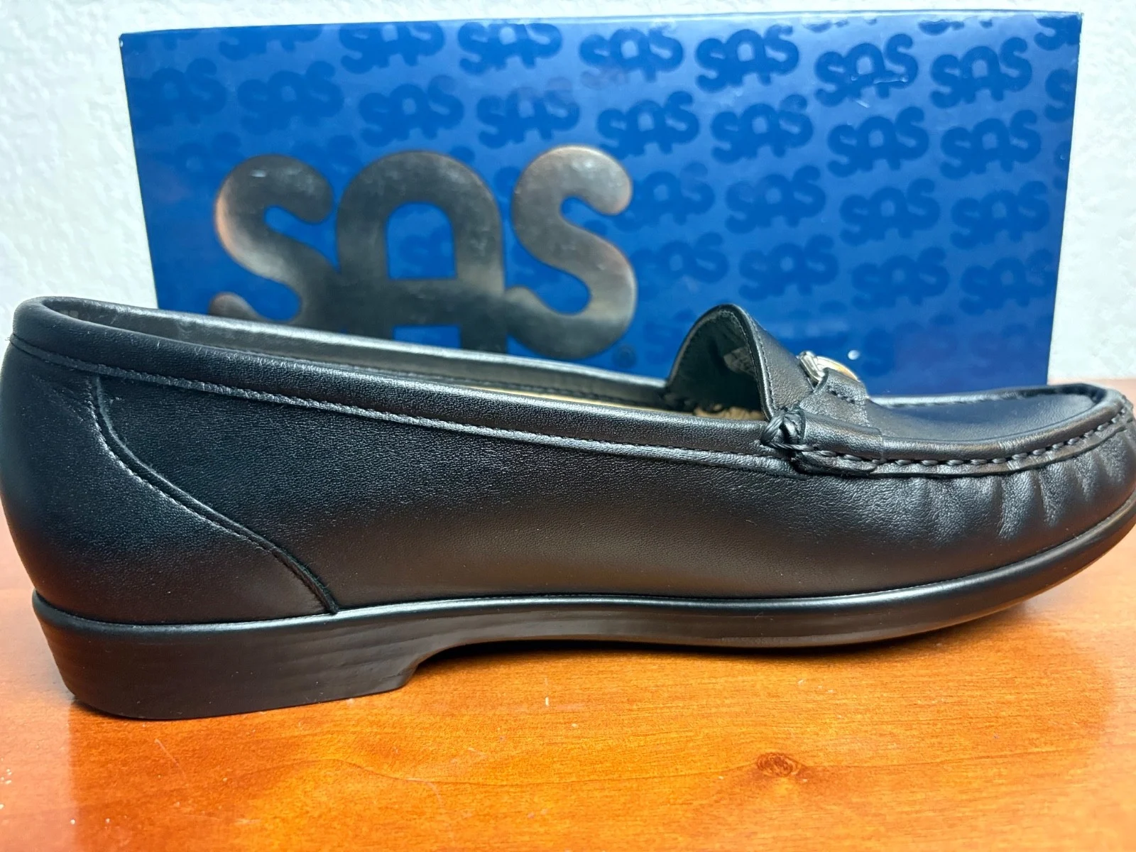 SAS Metro Women's 9.5 N Black Leather Bit Loafers Made in USA Comfort Shoes – photo 4