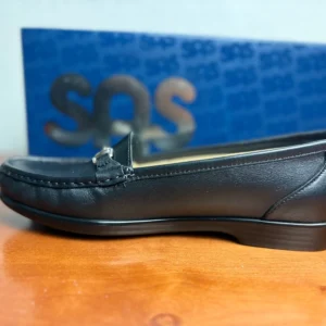 SAS Metro Women's 9.5 N Black Leather Bit Loafers Made in USA Comfort Shoes – photo 7