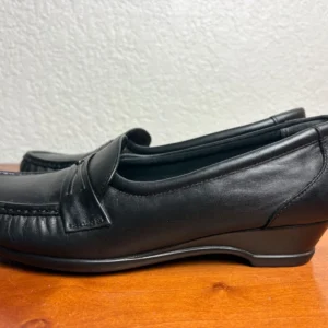 SAS Tripad Comfort Black Leather Penny Loafers Women’s 9.5M Made USA – photo 8