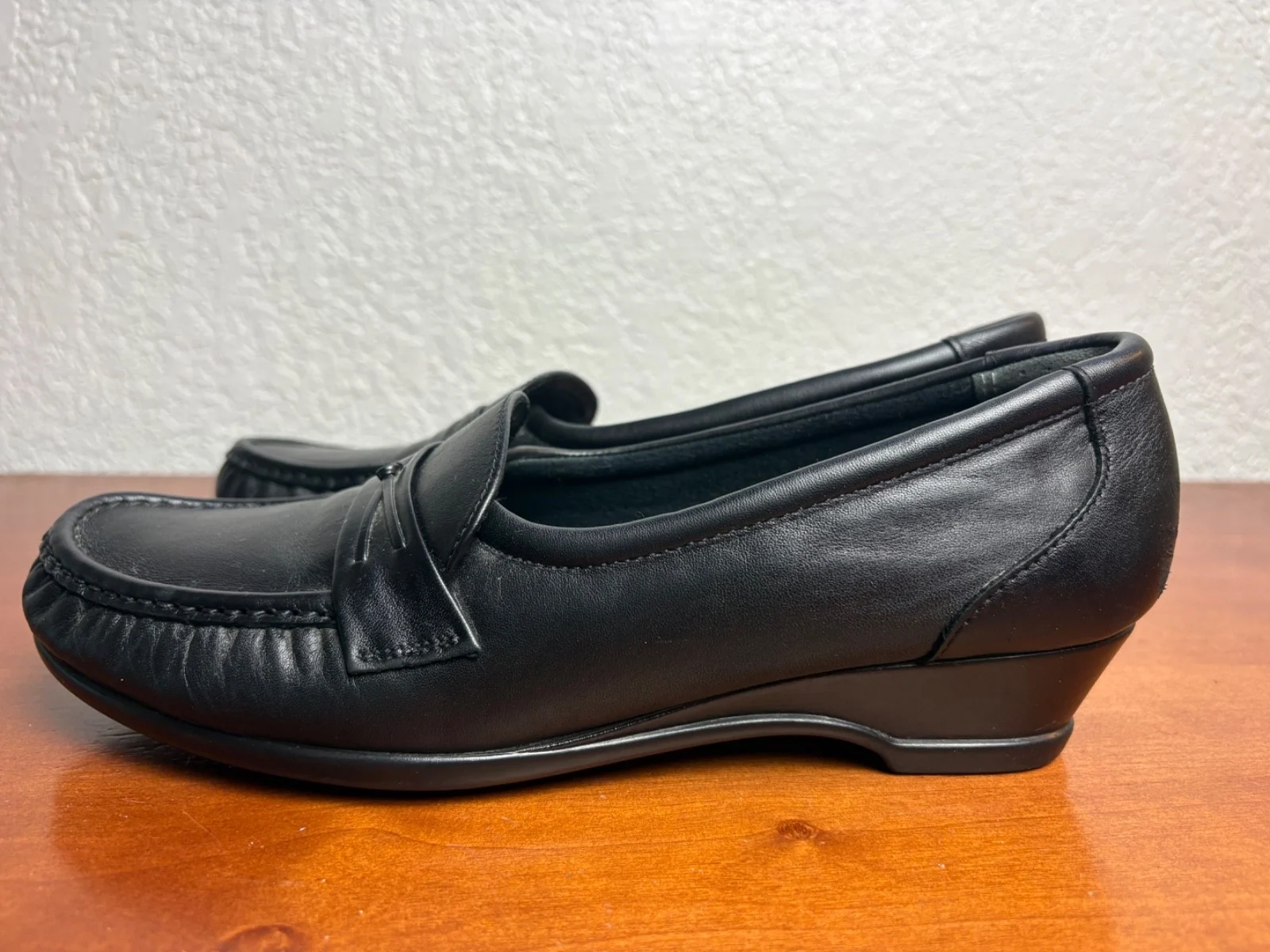 SAS Tripad Comfort Black Leather Penny Loafers Women’s 9.5M Made USA – photo 8