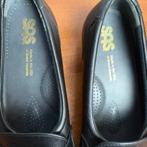 SAS Tripad Comfort Black Leather Penny Loafers Women’s 9.5M Made USA – photo 9