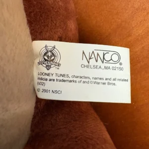 2001 Nanco Looney Tunes Tasmanian Devil Taz Plush Stuffed Toy Warner Bros – photo 6