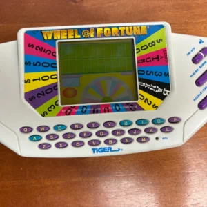 Vintage 1995 Tiger Electronics Wheel of Fortune Handheld Game w/ Cartridge 9 – photo 2