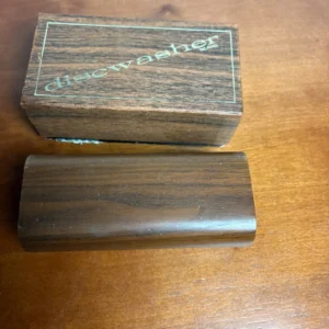 Discwasher Vinyl Record Cleaning Brush With Box Vintage 1980s Mahogany Brush – photo 3