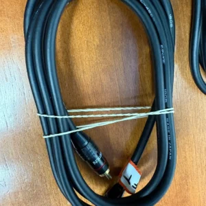 5pk Canare L-4E6S RCA Audio Cables 6ft Nakamichi Terminals Japan – photo 3