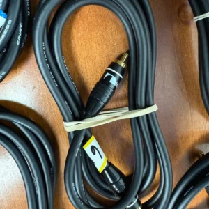 5pk Canare L-4E6S RCA Audio Cables 6ft Nakamichi Terminals Japan – photo 4