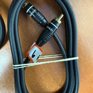 5pk Canare L-4E6S RCA Audio Cables 6ft Nakamichi Terminals Japan – photo 6