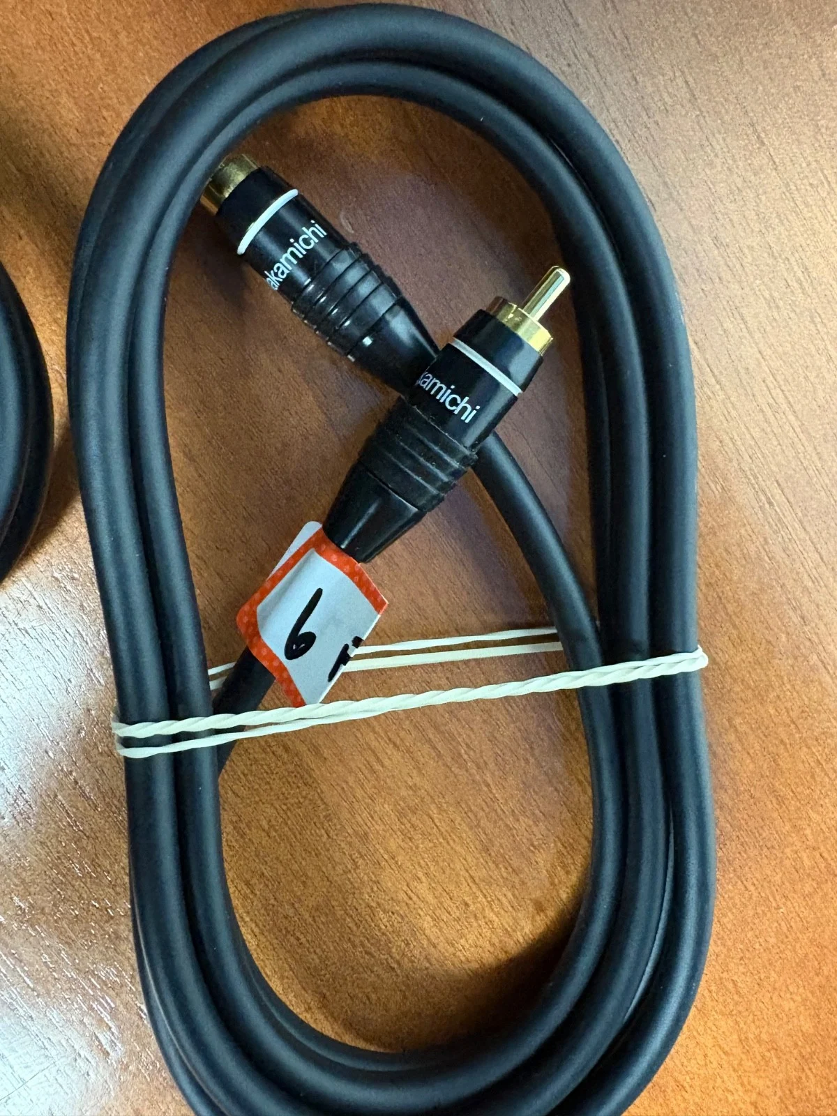 5pk Canare L-4E6S RCA Audio Cables 6ft Nakamichi Terminals Japan – photo 6