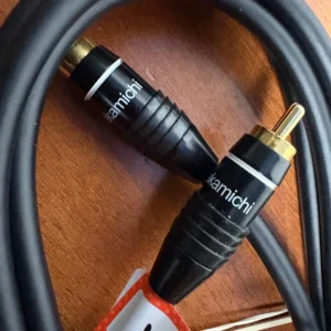 5pk Canare L-4E6S RCA Audio Cables 6ft Nakamichi Terminals Japan – photo 7