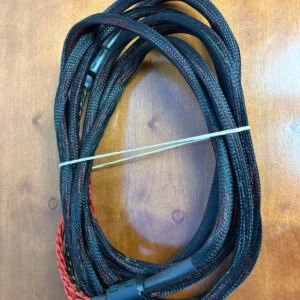 Prefair High-End Speaker Cable - Banana to Spade Plugs - Braided Sleeve - Single – photo 4