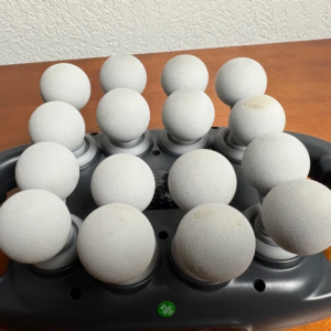 Rechargeable Multi-Head Deep Tissue Body Massager - Portable Gray/Silver – photo 5