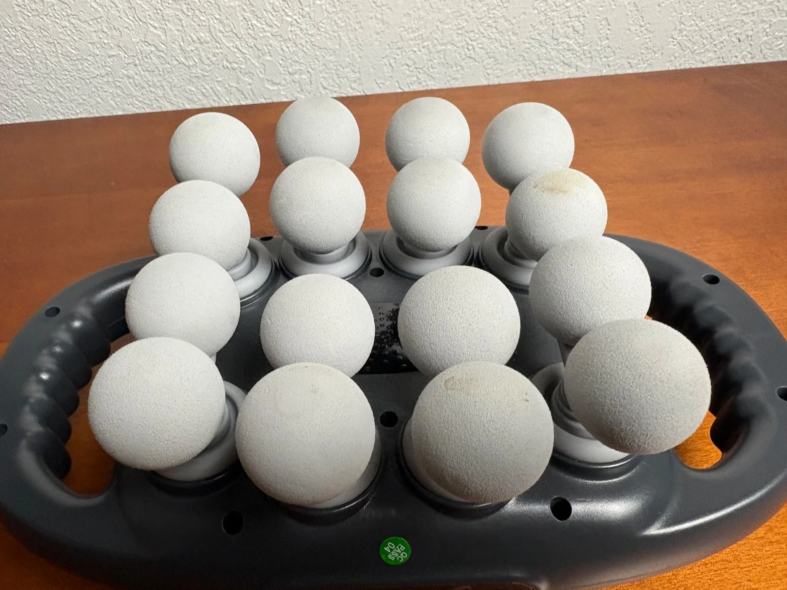 Rechargeable Multi-Head Deep Tissue Body Massager - Portable Gray/Silver – photo 5