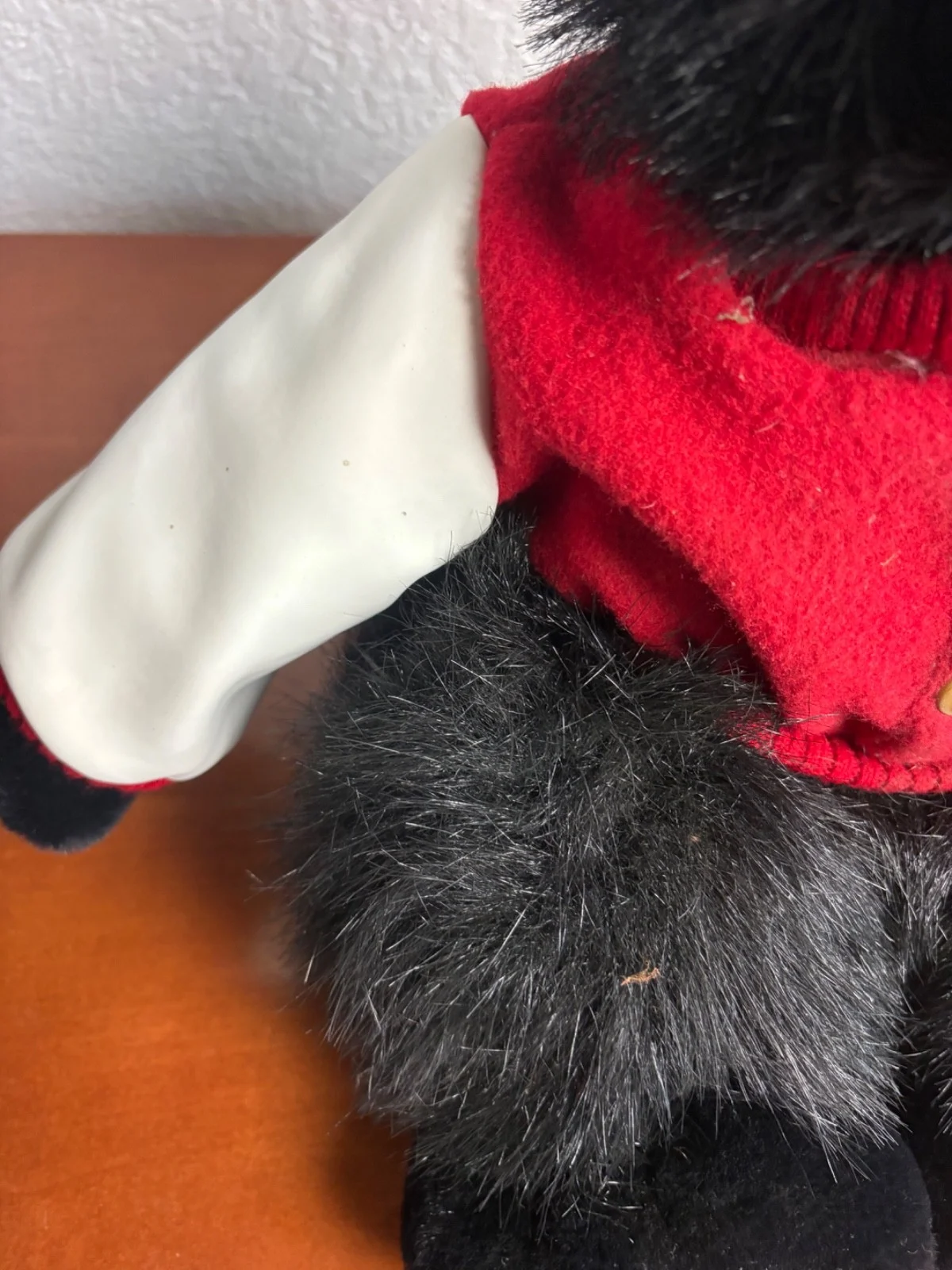 Main Joy "Wild Thing" Gorilla Plush Singing Dancing 12" Letterman Jacket – photo 5