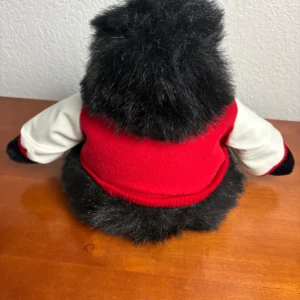 Main Joy "Wild Thing" Gorilla Plush Singing Dancing 12" Letterman Jacket – photo 7