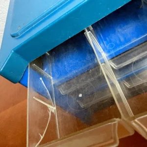 Blue Plastic 14-Drawer Small Parts Organizer Storage Cabinet Tool Box – photo 3