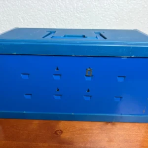 Blue Plastic 14-Drawer Small Parts Organizer Storage Cabinet Tool Box – photo 8