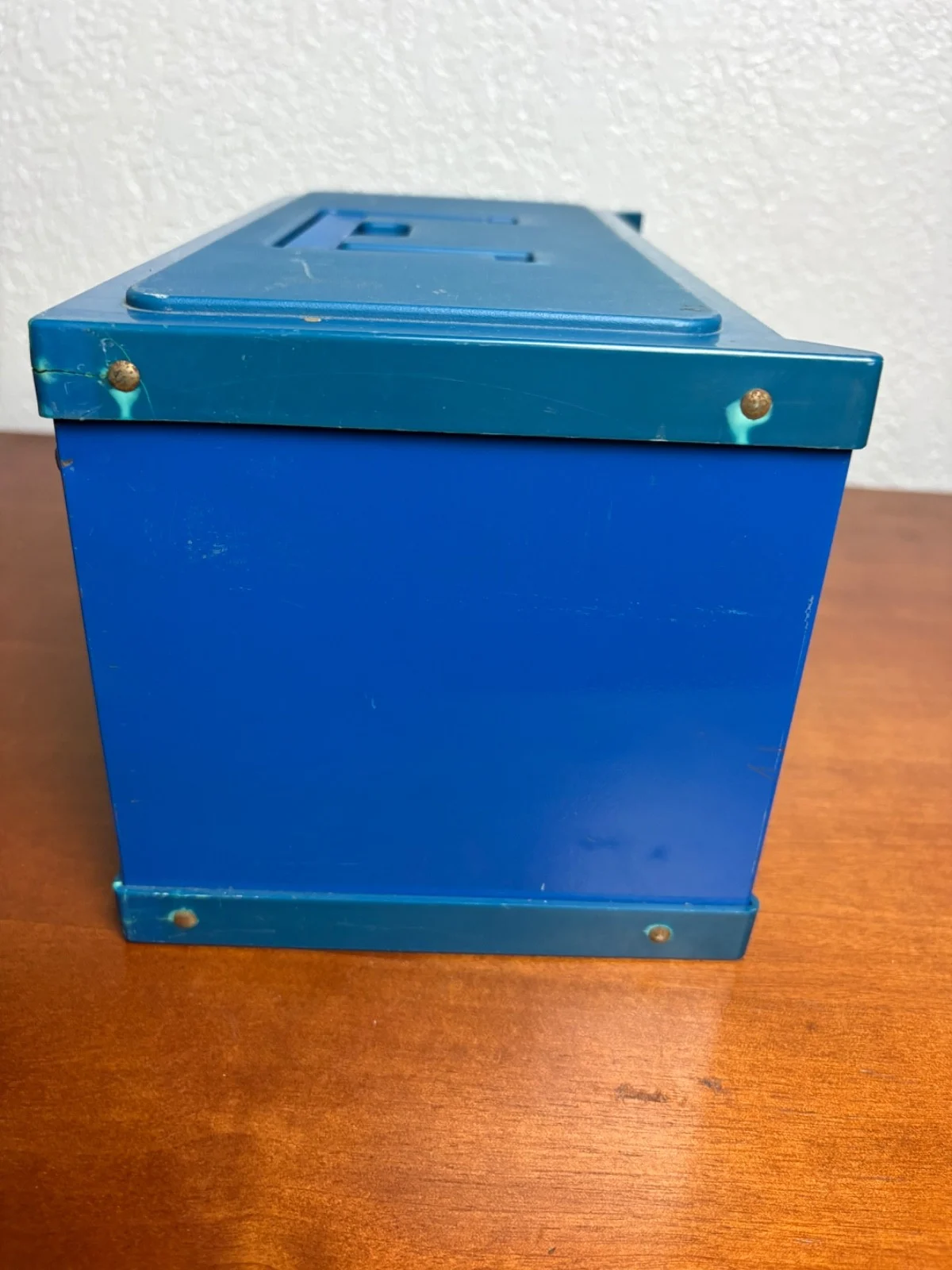 Blue Plastic 14-Drawer Small Parts Organizer Storage Cabinet Tool Box – photo 9