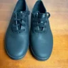 Keds Champion Black Leather Sneakers