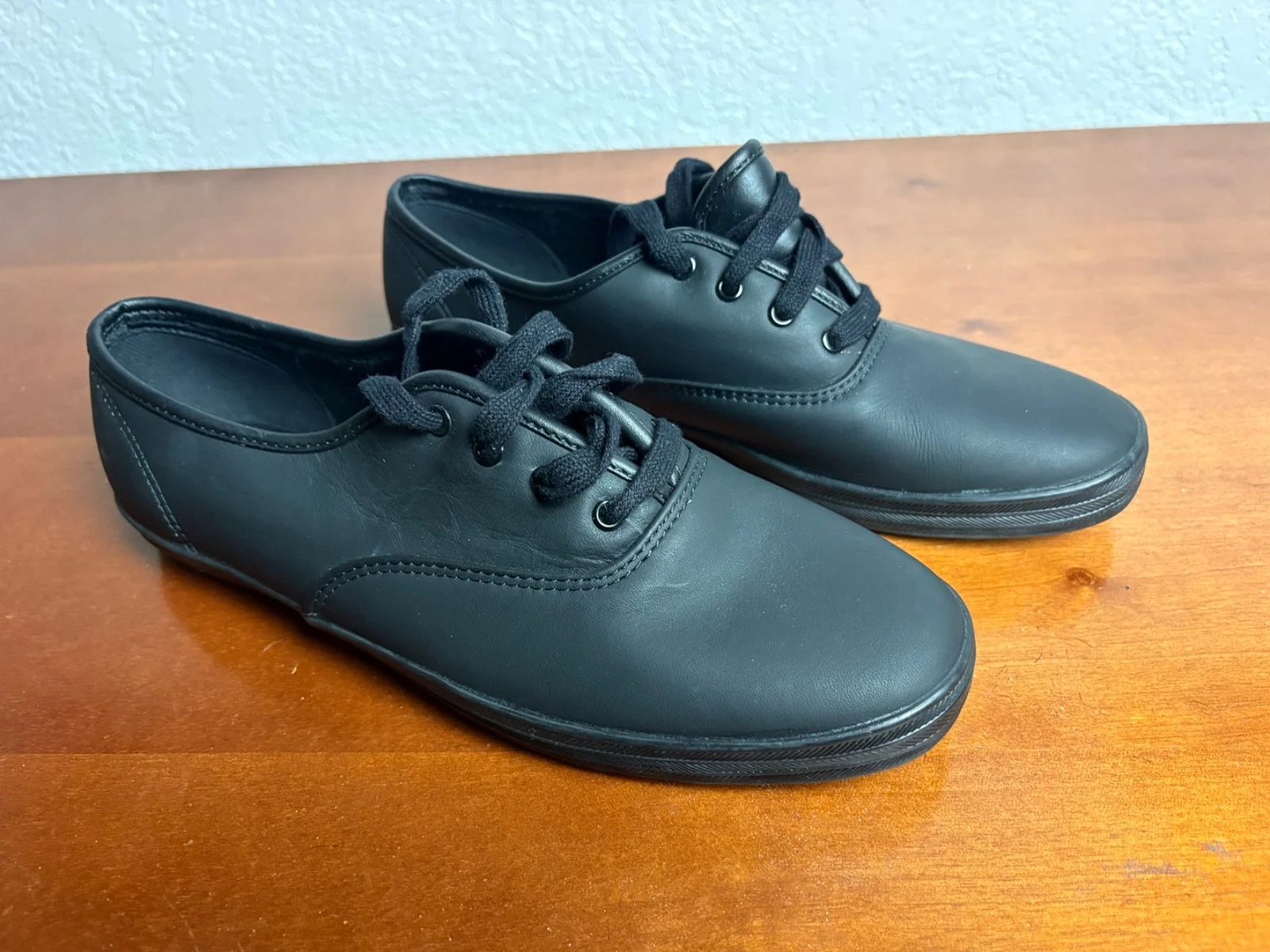 Keds Champion Black Leather Sneakers – photo 4