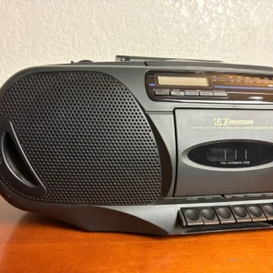 Emerson AD2540 Boombox AM/FM Radio CD Cassette Player - Partially Tested - 1992 – photo 6